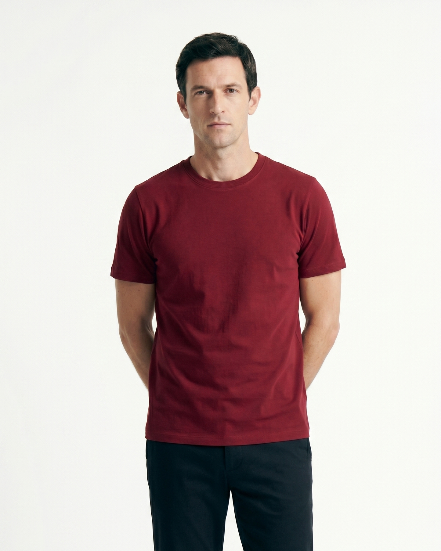 GRPHX Regular Fit Cotton T-Shirt model view – clean minimal