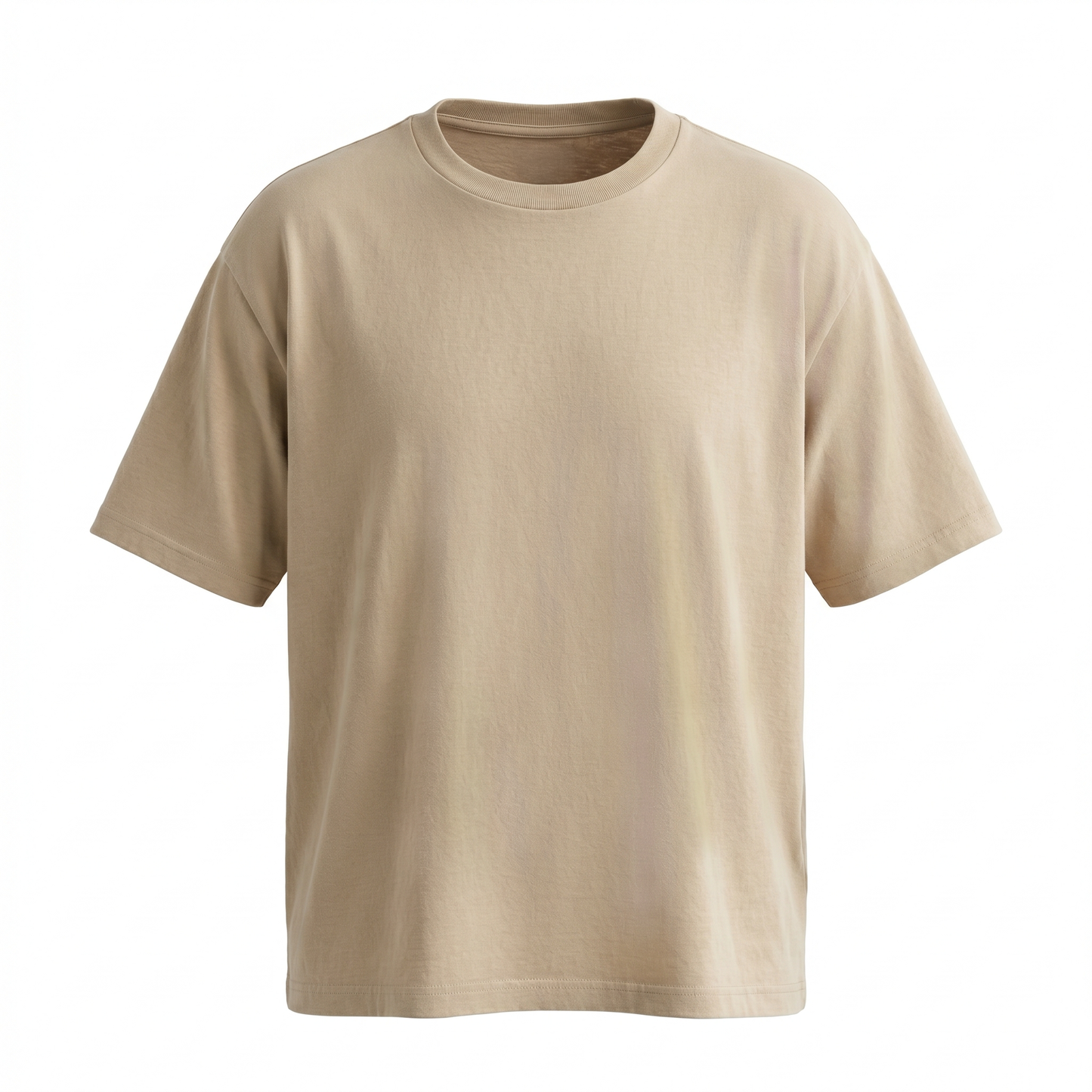 GRPHX Premium Heavyweight Oversized tee detail close-up – flat lay front