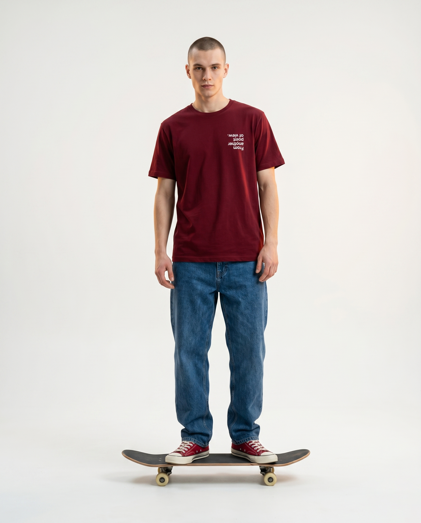 GRPHX From Another Point of View graphic relaxed fit t-shirt front view