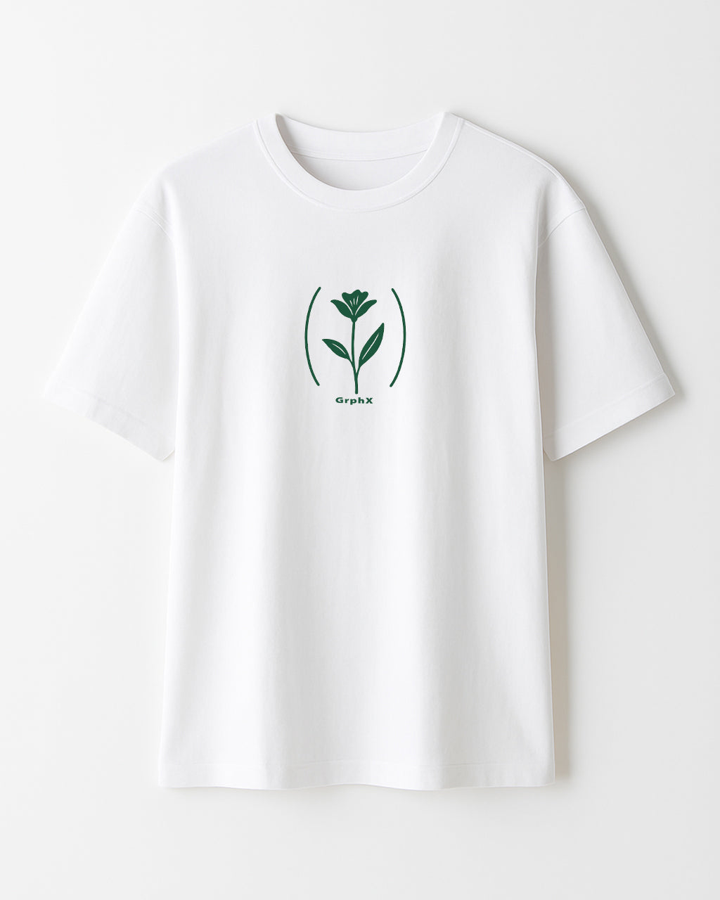 GRPHX Let Your Dreams Blossom oversized cotton t-shirt product front view