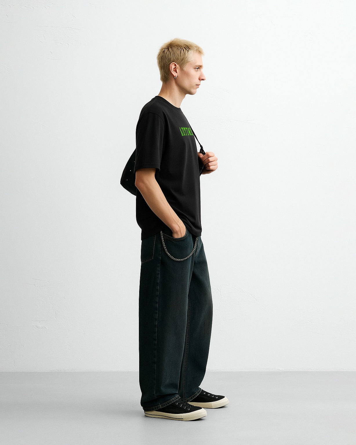 GRPHX Whispers of Autumn oversized cotton tee India streetwear