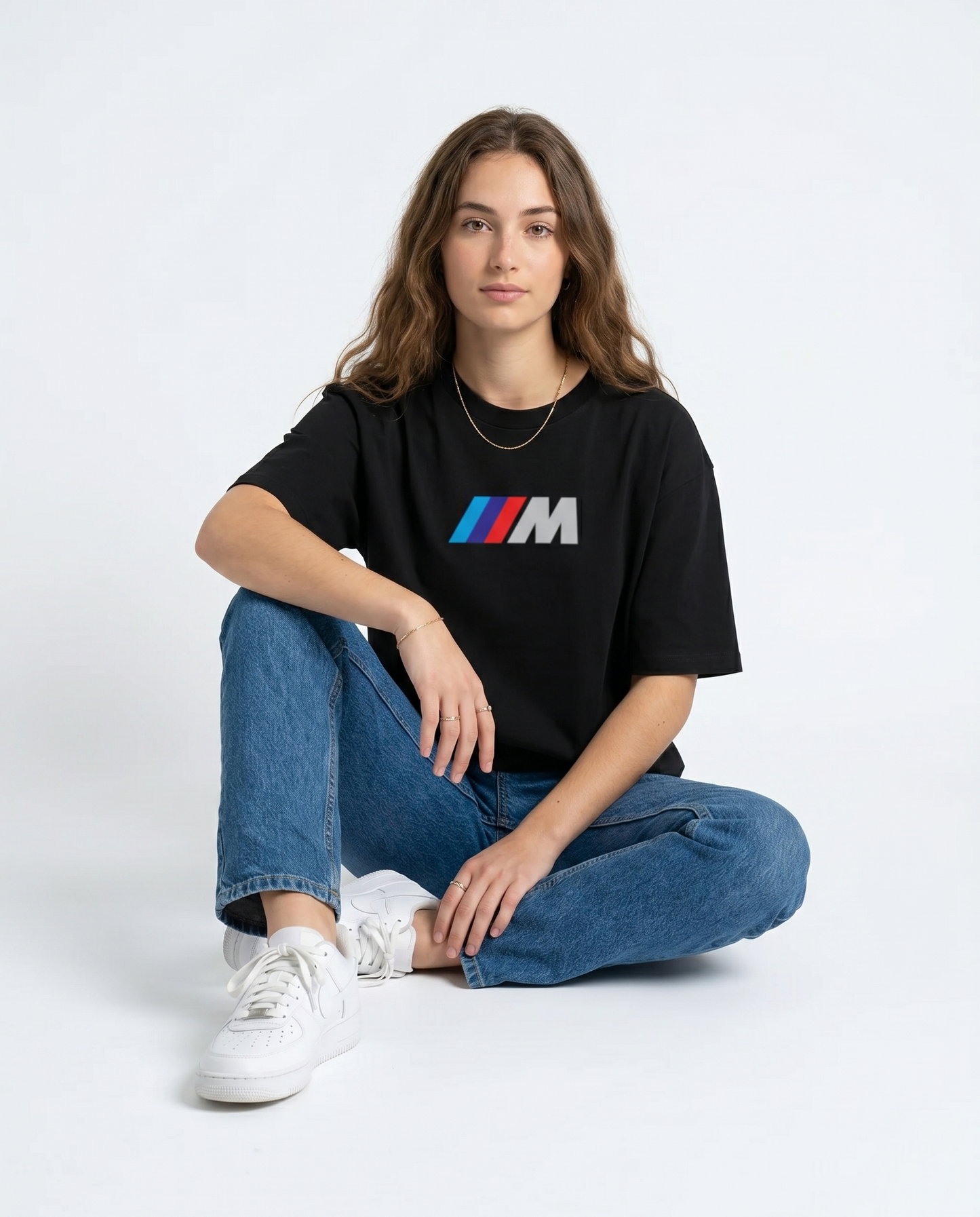 GRPHX BMW M1000RR graphic tee lifestyle shot – streetwear India