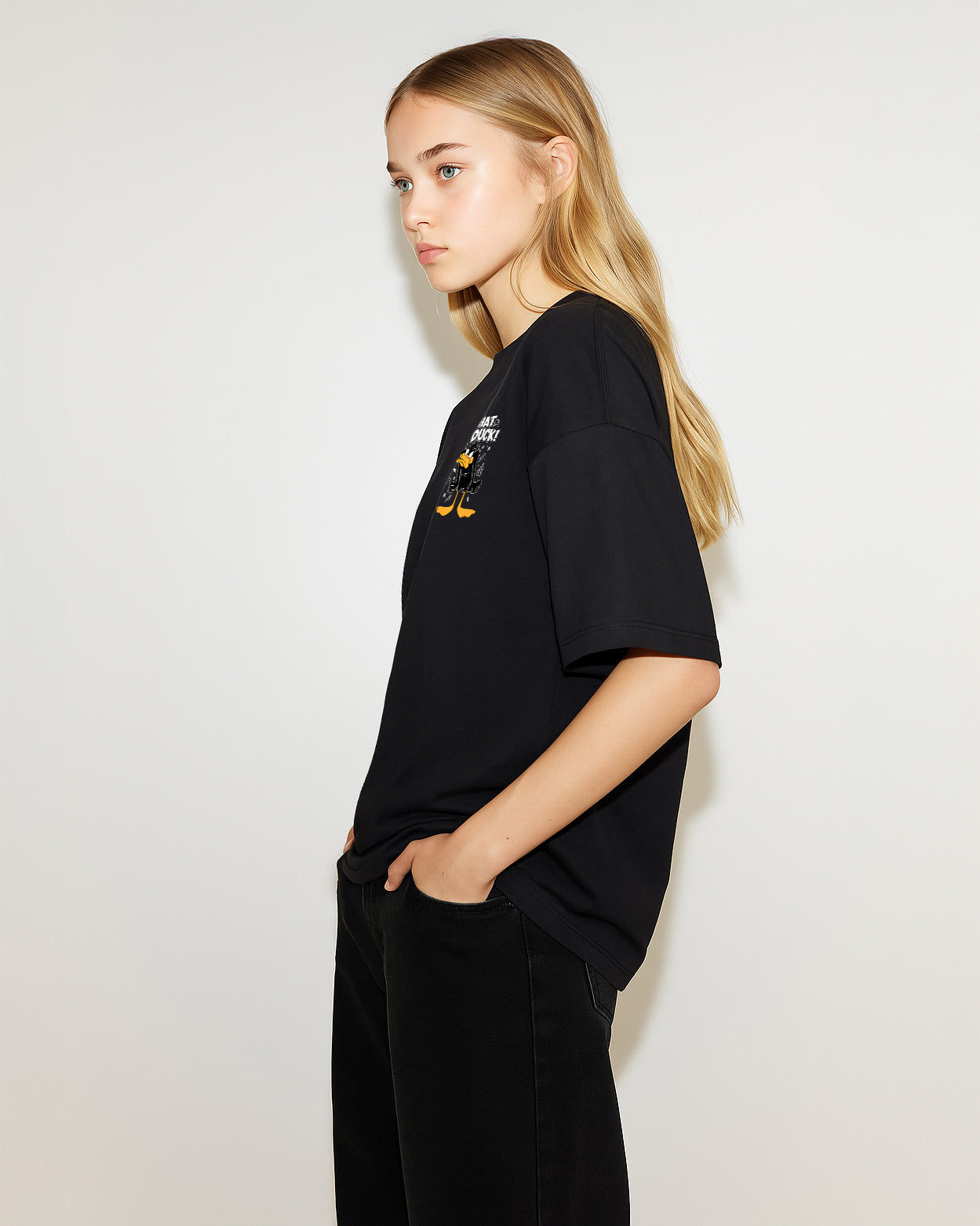 GRPHX What The Duck Allergic to Idiots graphic tee India