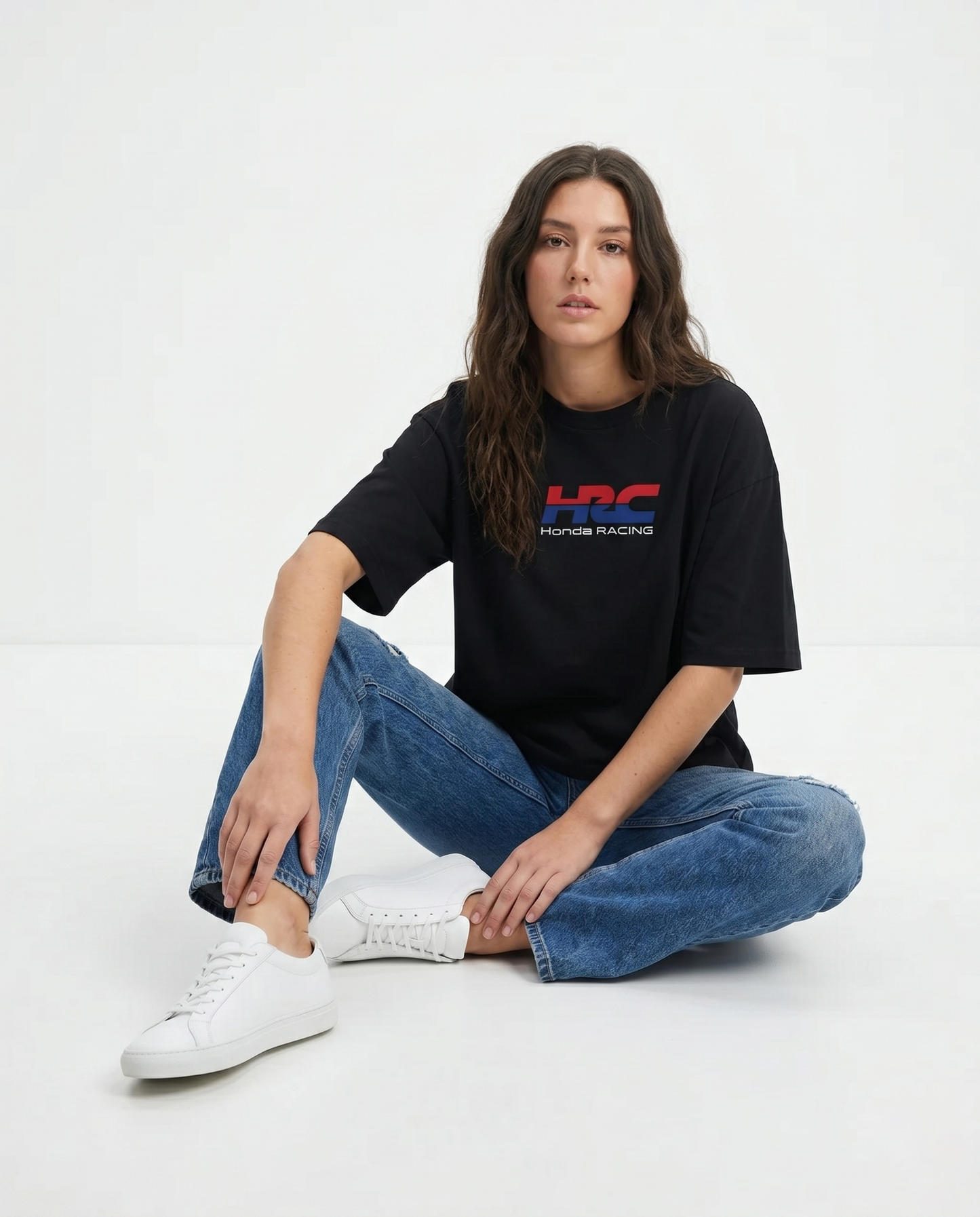 GRPHX Honda FireBlade CBR moto graphic tee – model wearing front