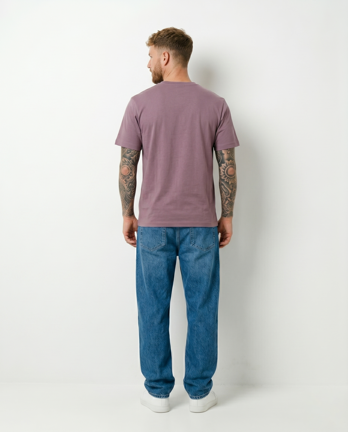 GRPHX Sorry But I Don't Care statement tee back view
