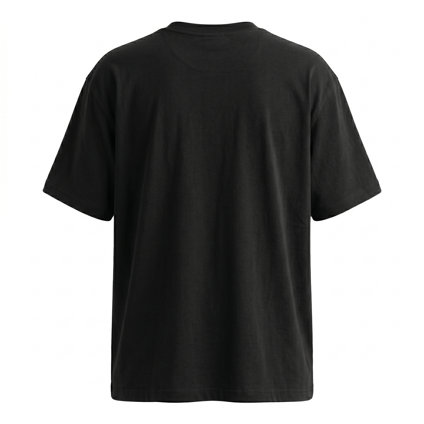 GRPHX Premium Heavyweight Oversized tee detail close-up – back