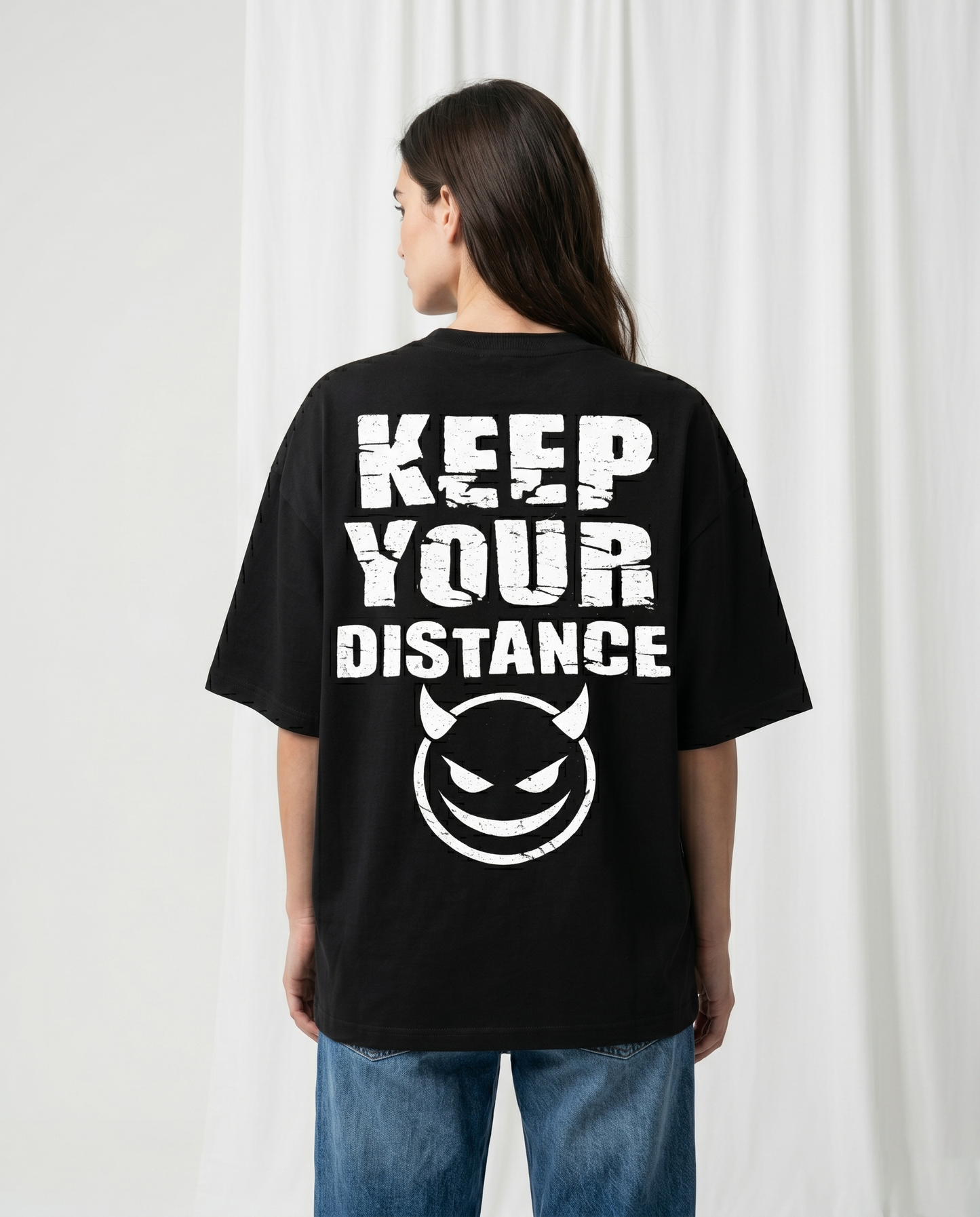 GRPHX The Outcast Heavyweight oversized tee India variant view
