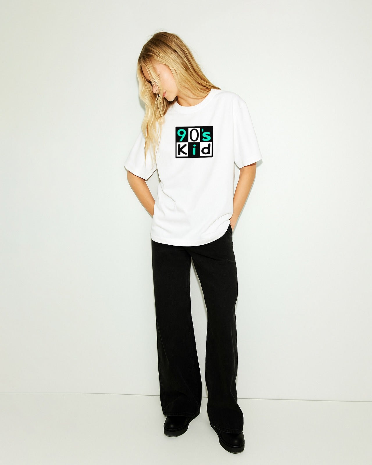 GRPHX 90s Kid graphic oversized t-shirt – retro streetwear