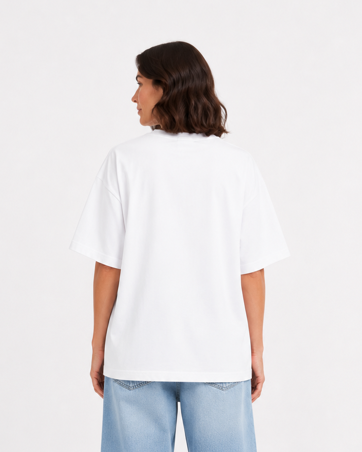 I'm Not 40. I'm Twenty Twenty. – Oversized Graphic T-Shirt | Premium Heavyweight Cotton (Unisex)