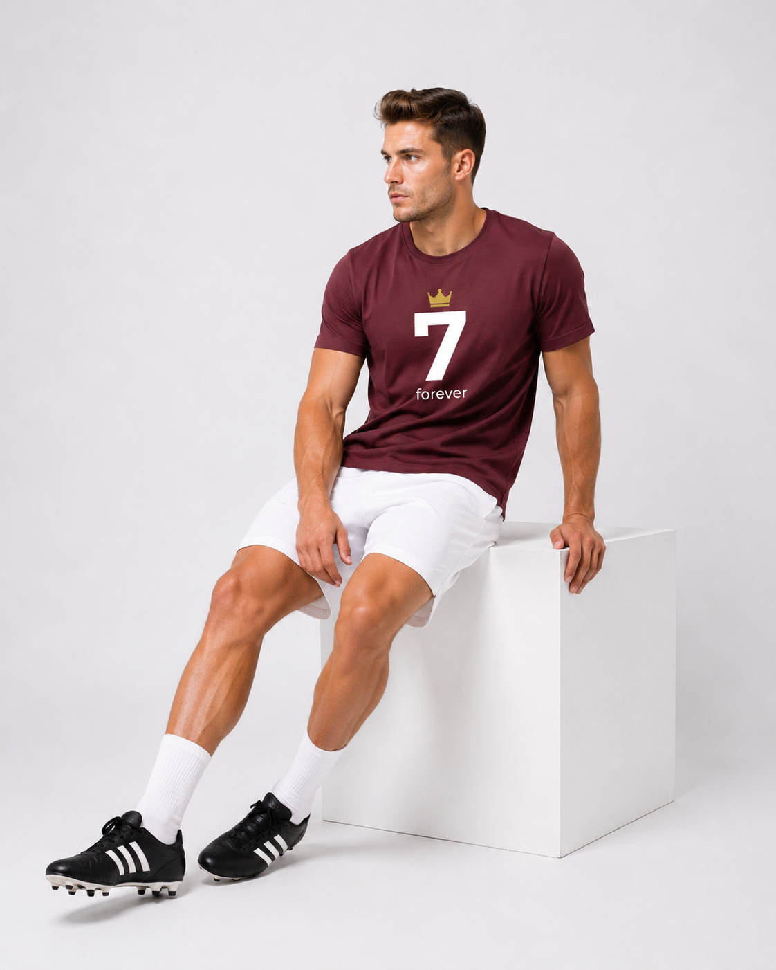 7 FOREVER "King" Minimalist Tee