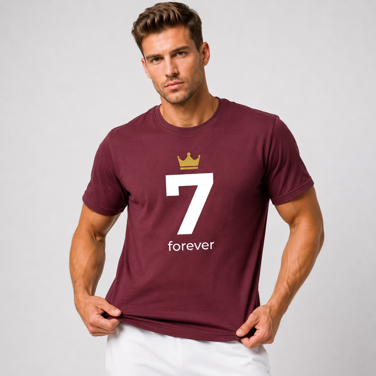 7 FOREVER "King" Minimalist Tee