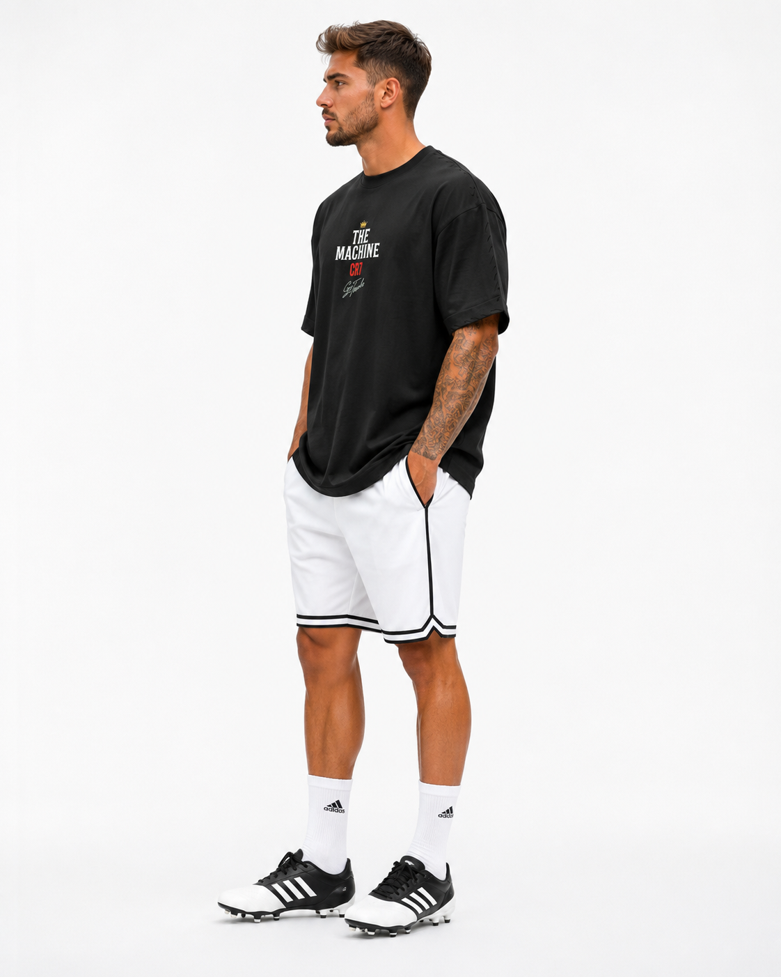 THE MACHINE "CR7" Heavyweight Oversized Tee