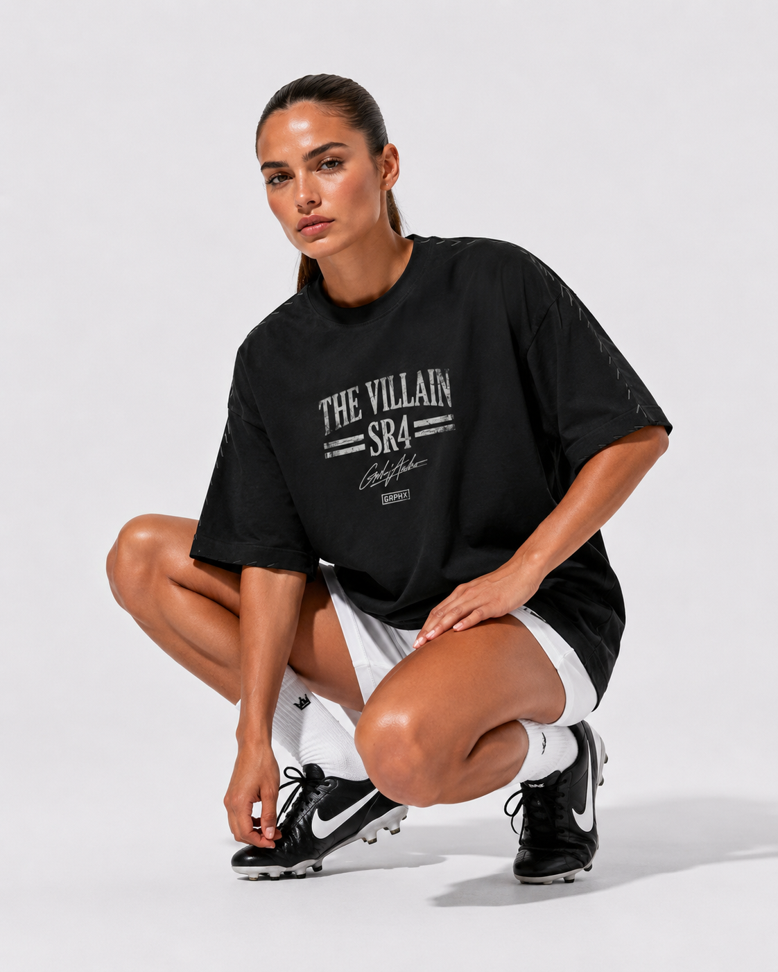 THE VILLAIN "SR4" Heavyweight Oversized Tee