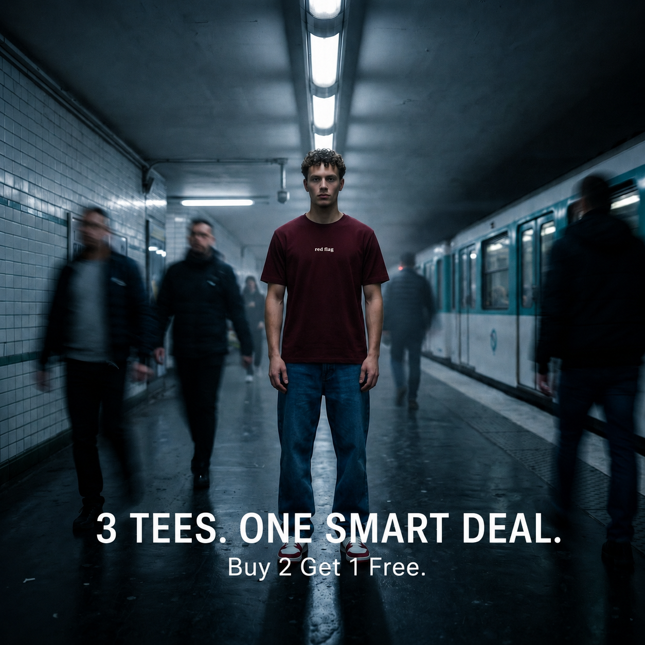GRPHX The Daily Essentials back view premium streetwear India
