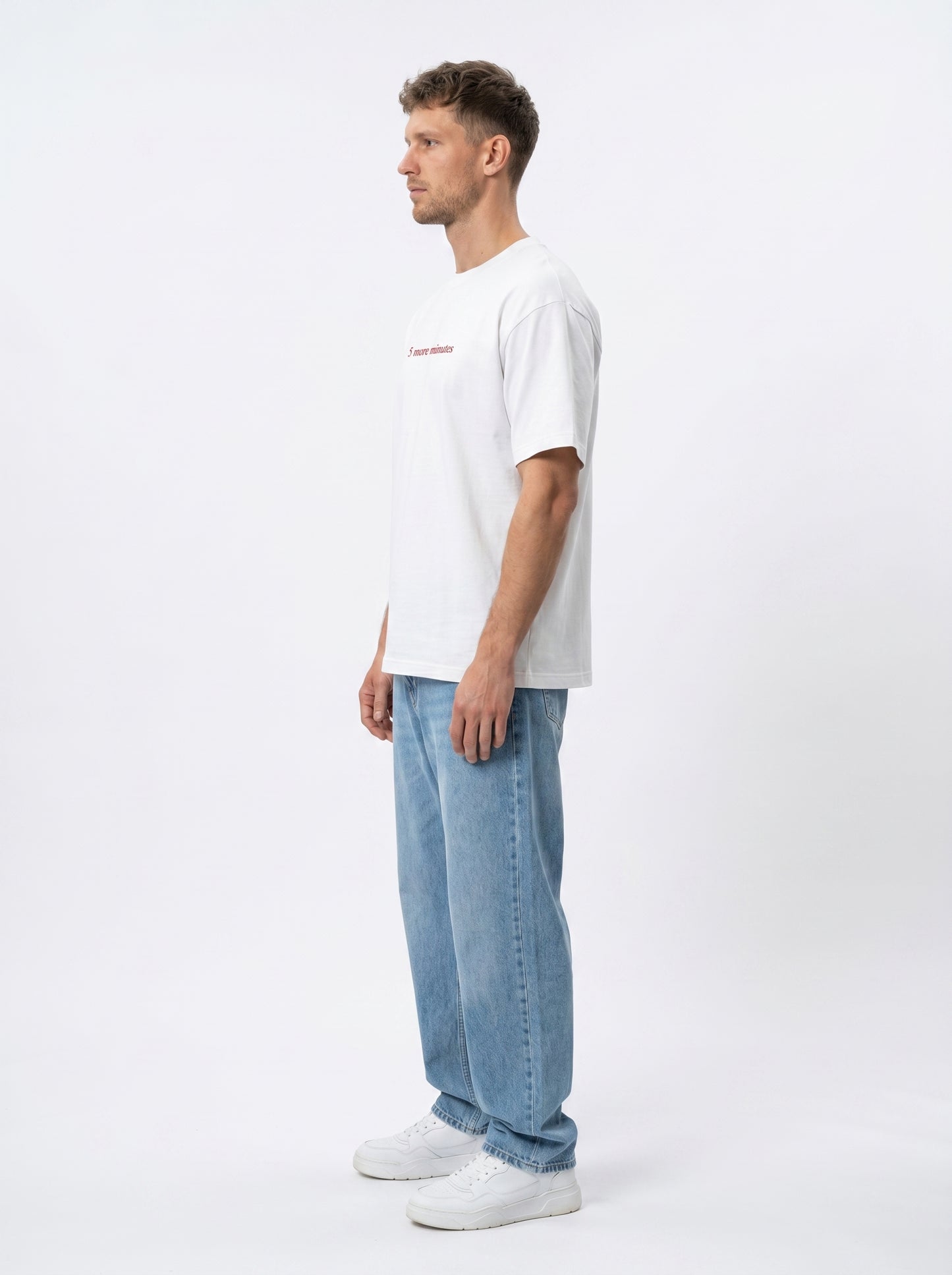 5 More Minutes | "Always Late But Worth The Wait" Graphic Tee