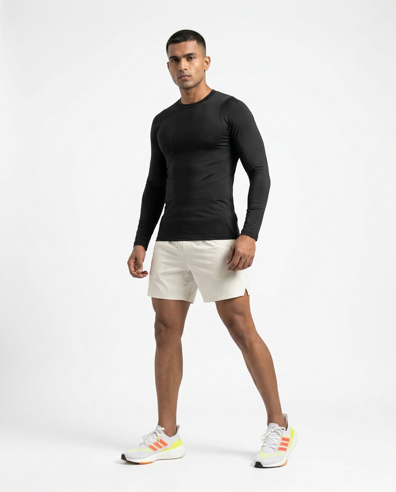 GRPHX CoreFlex Compression Tee worn by athlete front view