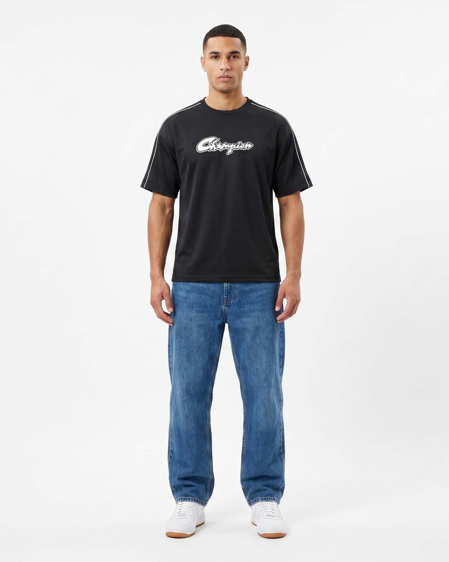 GRPHX Champion graphic tee – front