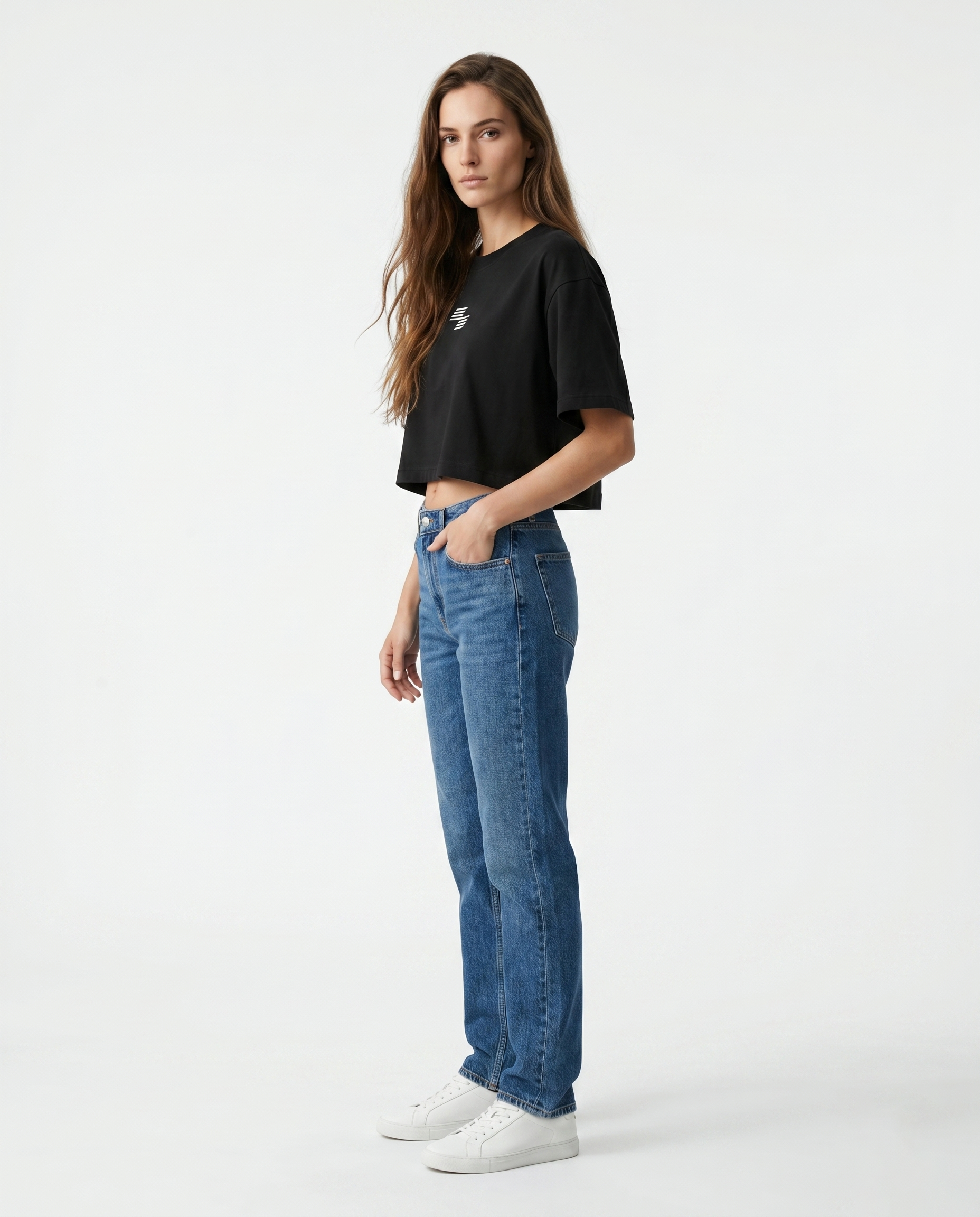 GRPHX Top Secret Job graphic crop top India women's streetwear