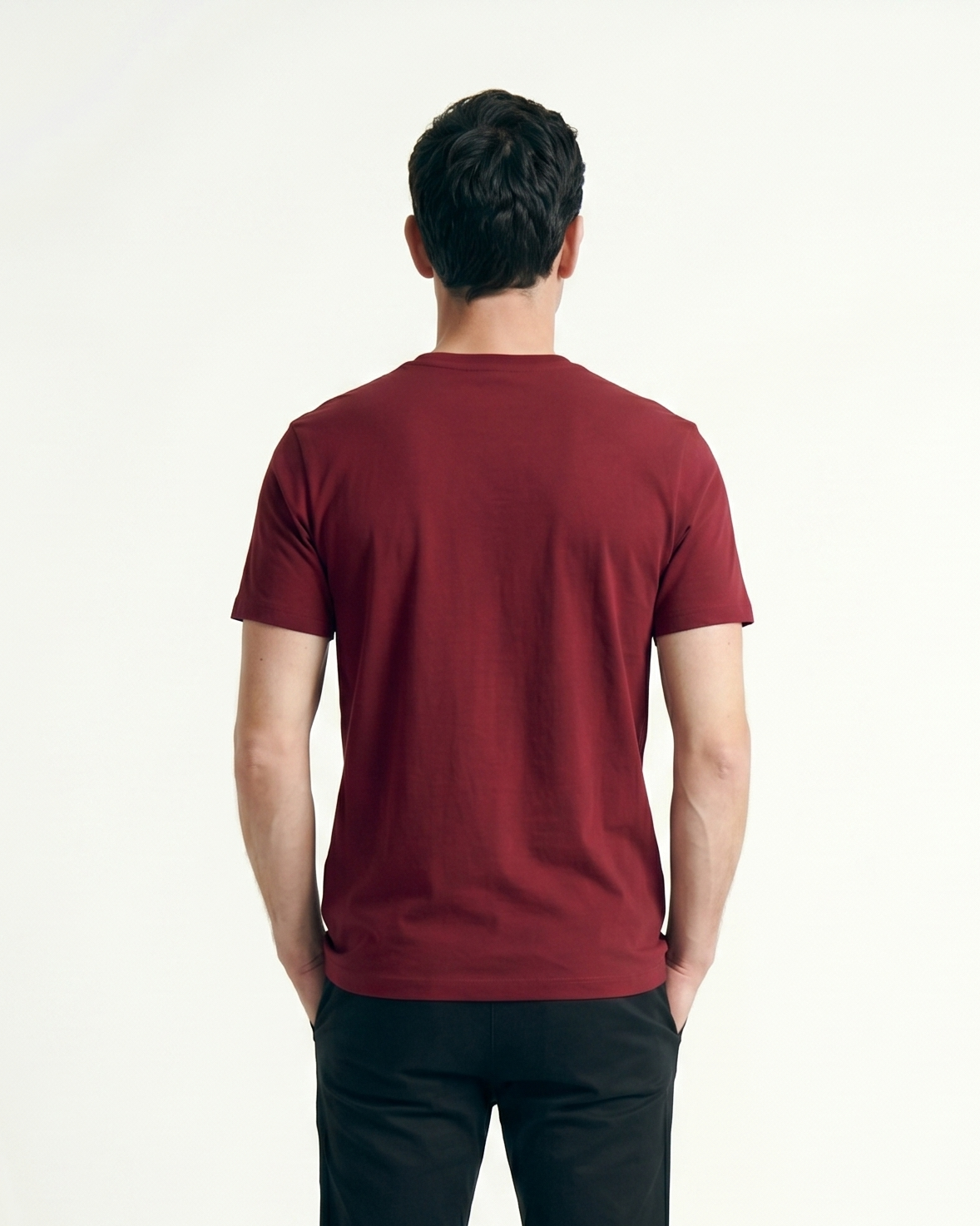 GRPHX Regular Fit Cotton T-Shirt back view – daily wear India