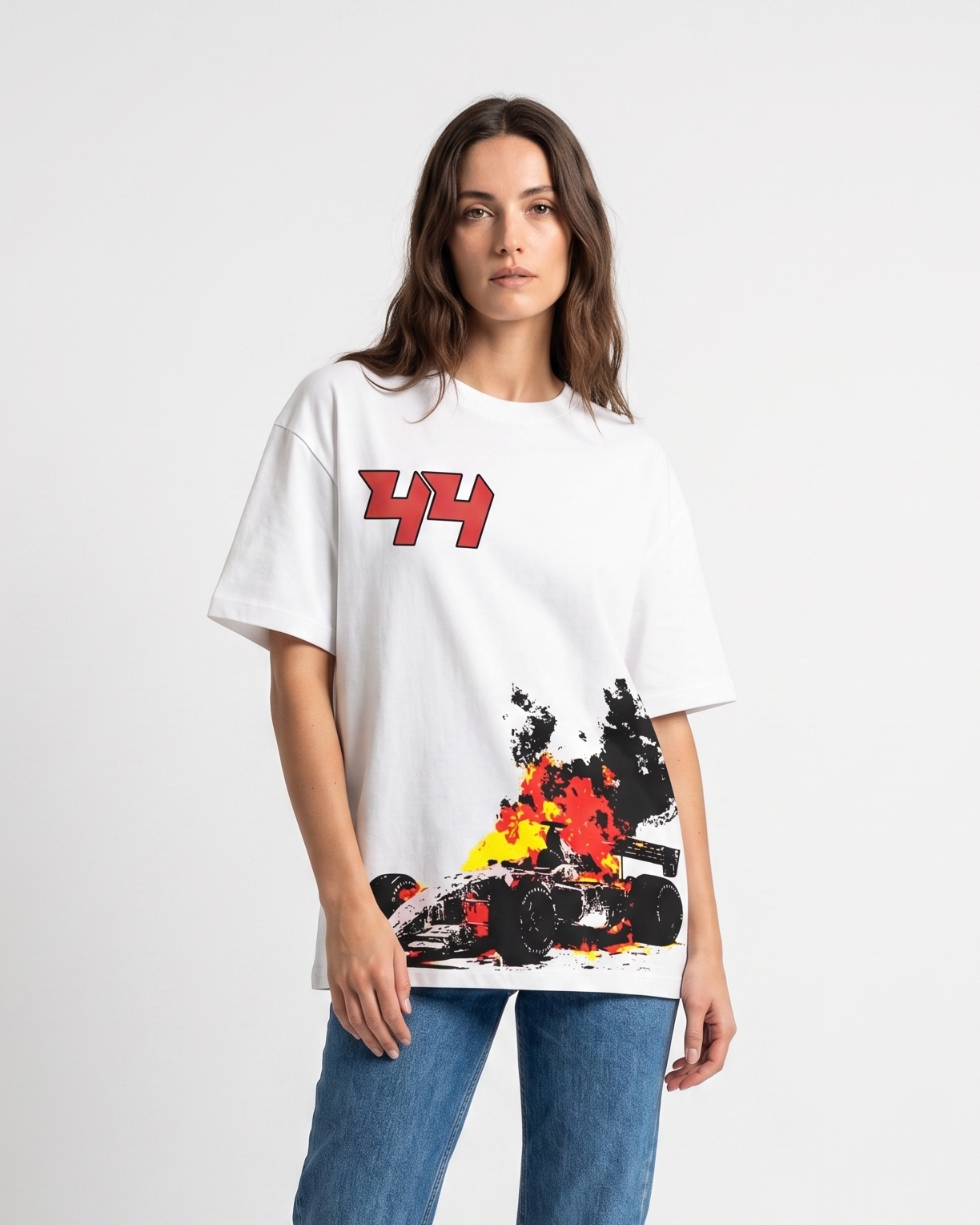 GRPHX F1 44 graphic tee – front