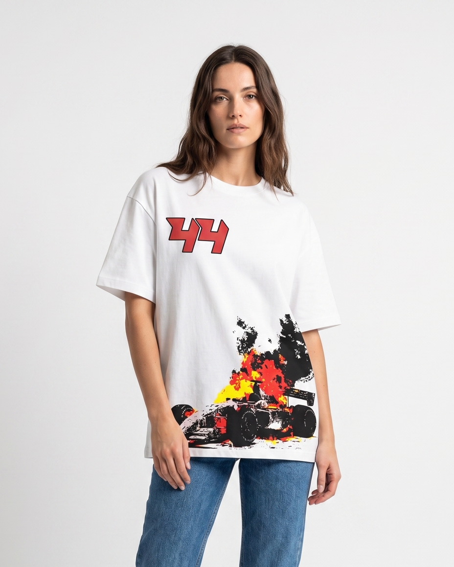 F1 44 Graphic Cotton T-Shirt