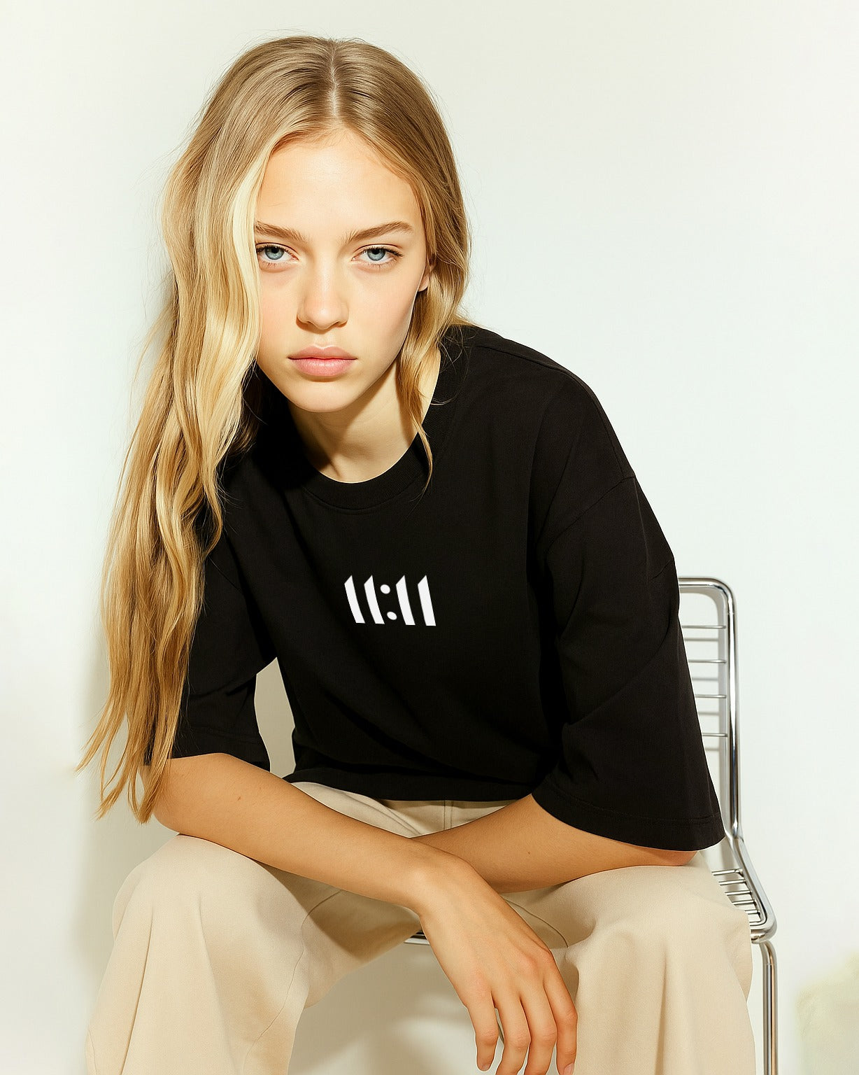 GRPHX Oversized Cotton T-Shirt – 11:11 Inner Bloom
