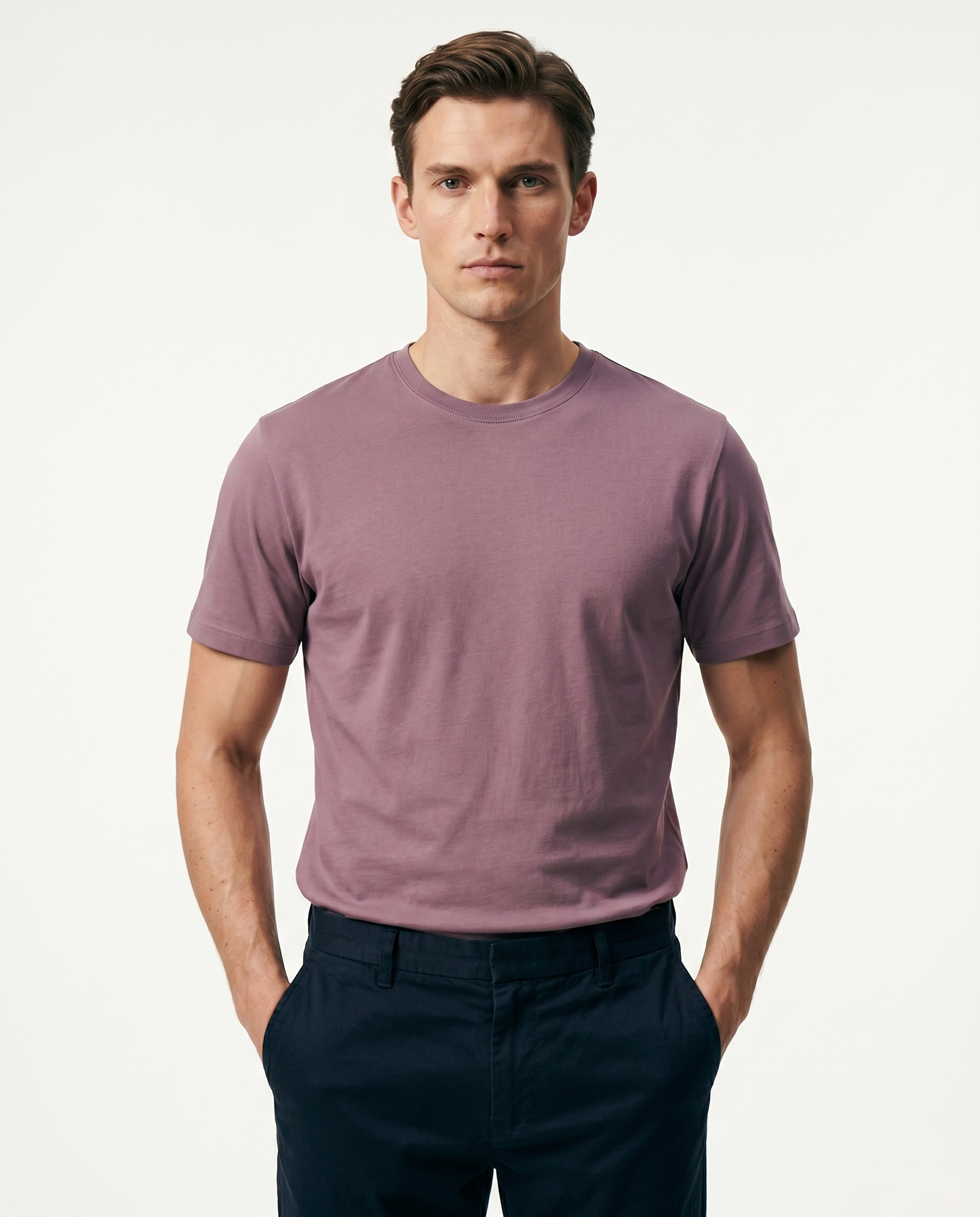 GRPHX Regular Fit Cotton T-Shirt front view – everyday essential