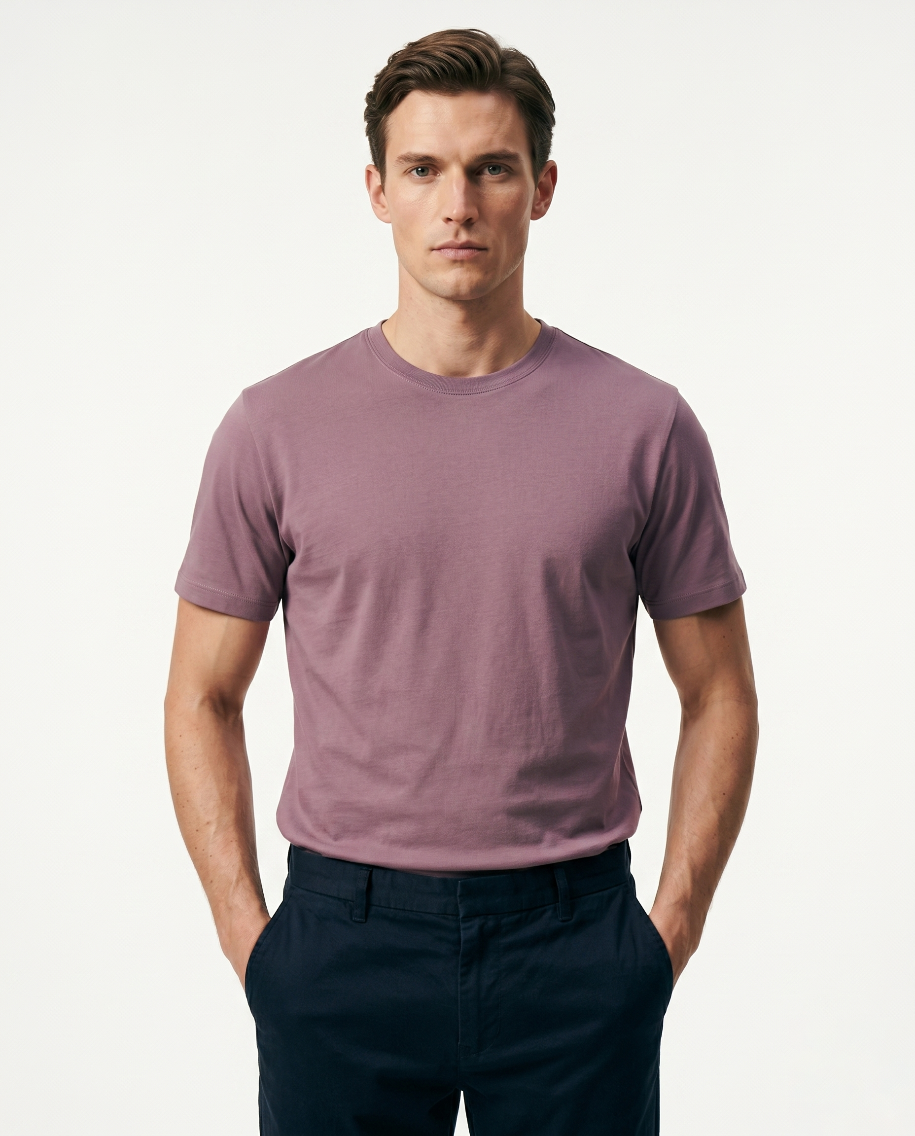 GRPHX Regular Fit Cotton T-Shirt front view – everyday essential