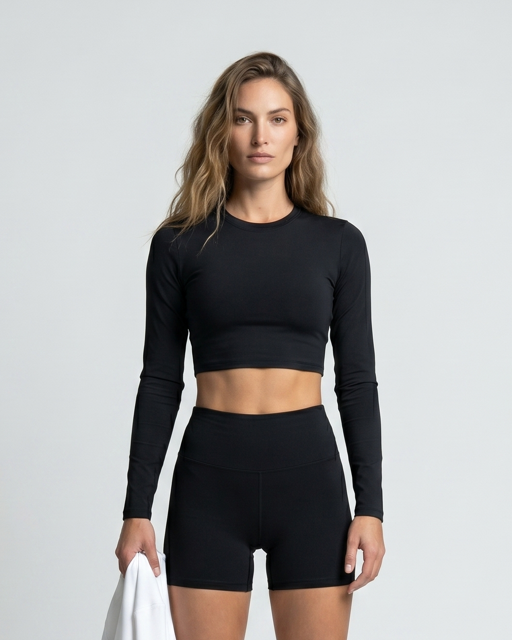 GRPHX CoreFlex Compression Top worn by athlete front view