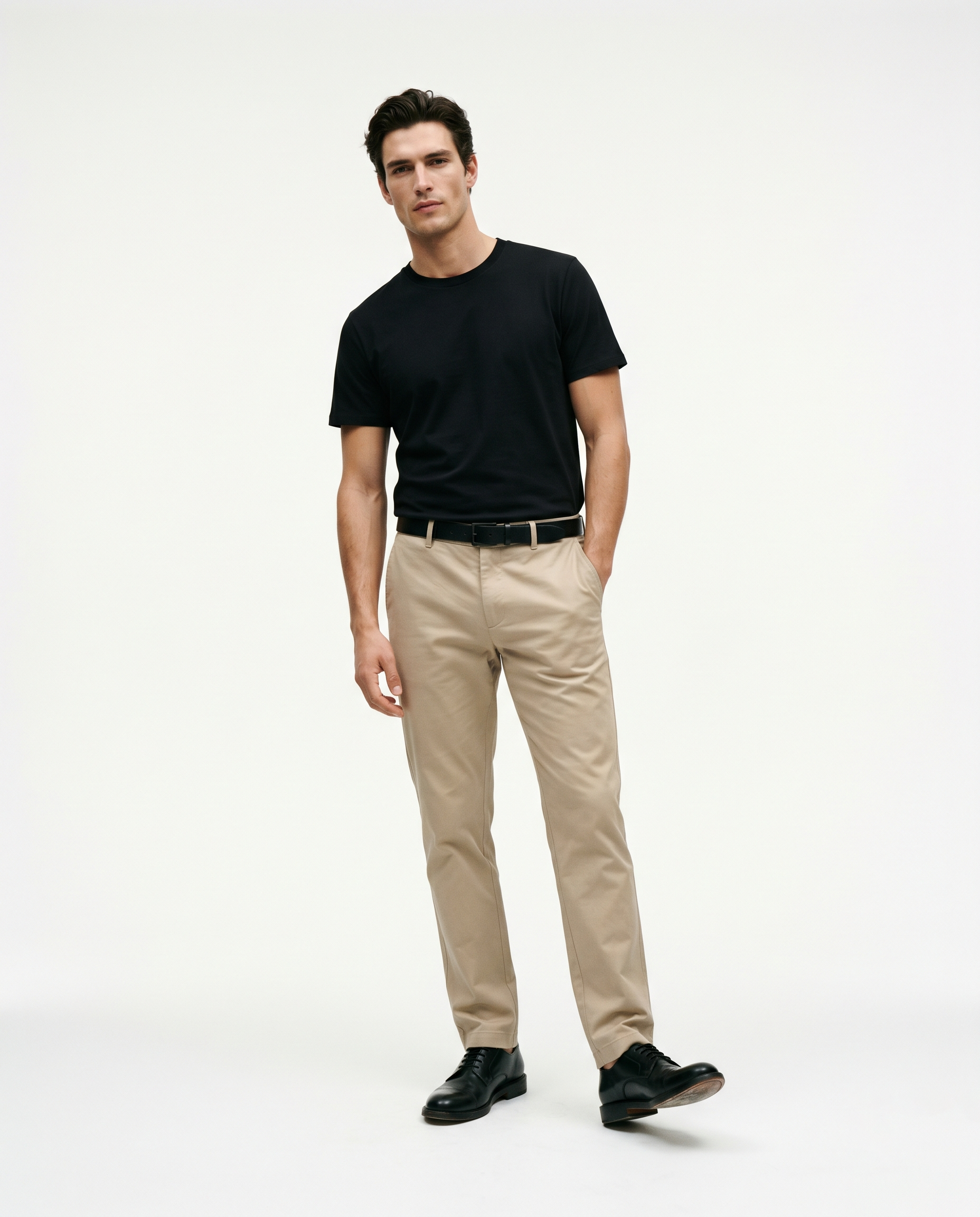 GRPHX Regular Fit Cotton T-Shirt model view – clean minimal