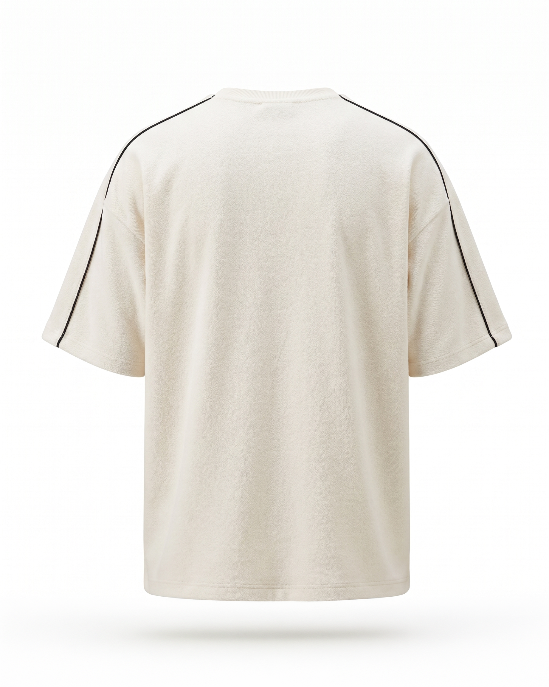 GRPHX Signature Terry Tee product back view – heavyweight oversized fit