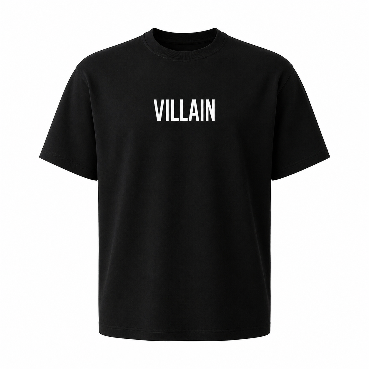 GRPHX Not the Hero villain graphic tee product front view