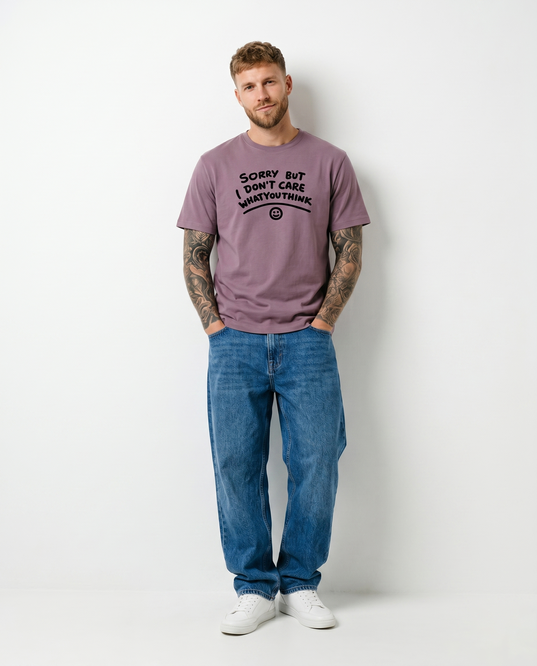 GRPHX “Sorry But I Don’t Care” Graphic T-Shirt