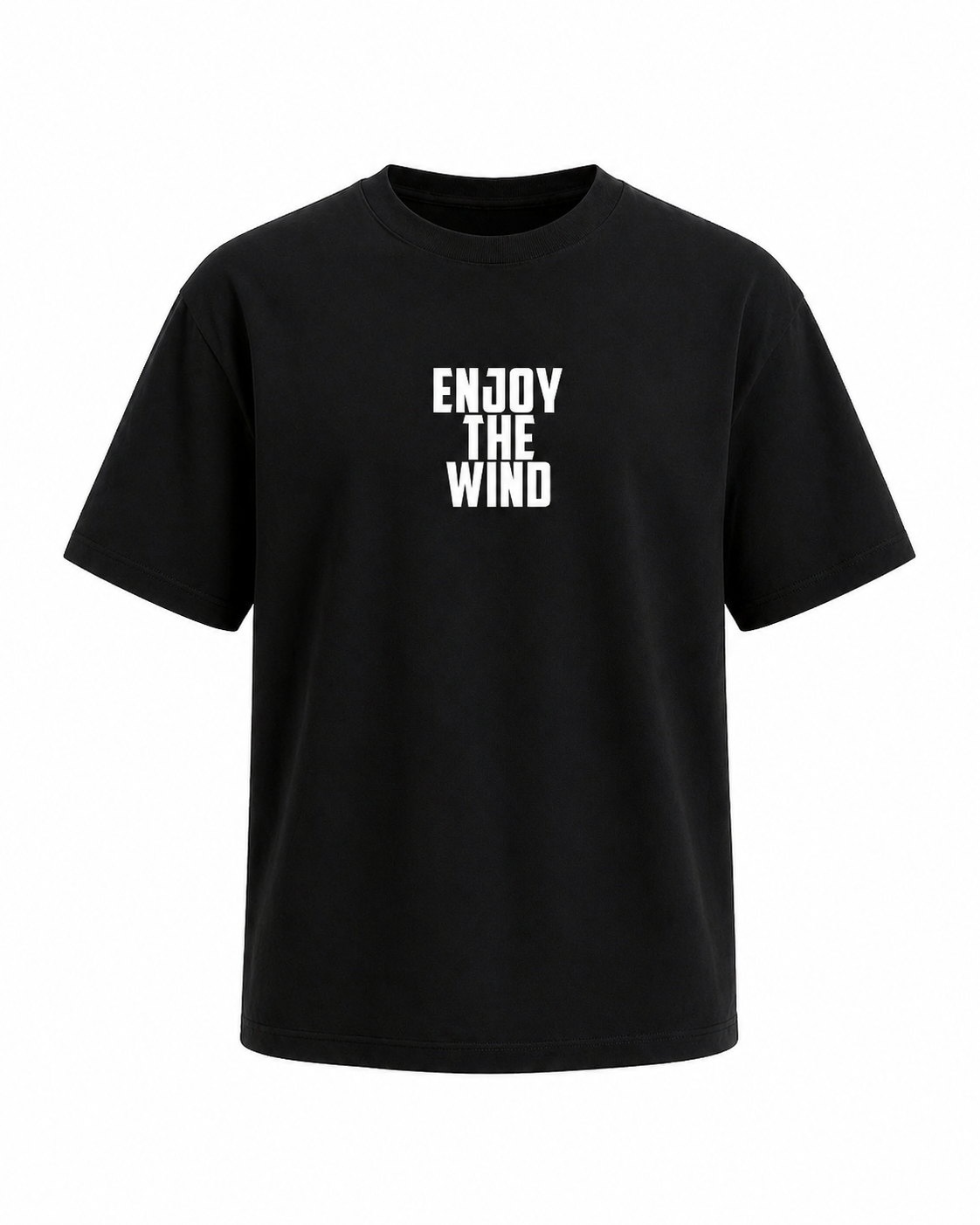 GRPHX Enjoy the Wind graphic oversized t-shirt product front view