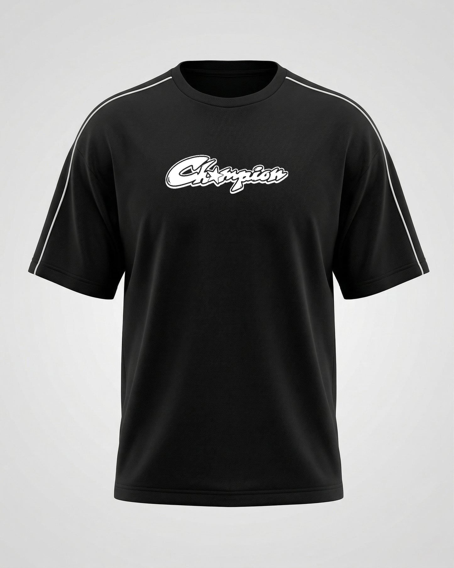 GRPHX Champion graphic tee variant front