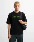 GRPHX Whispers of Autumn graphic oversized t-shirt front view