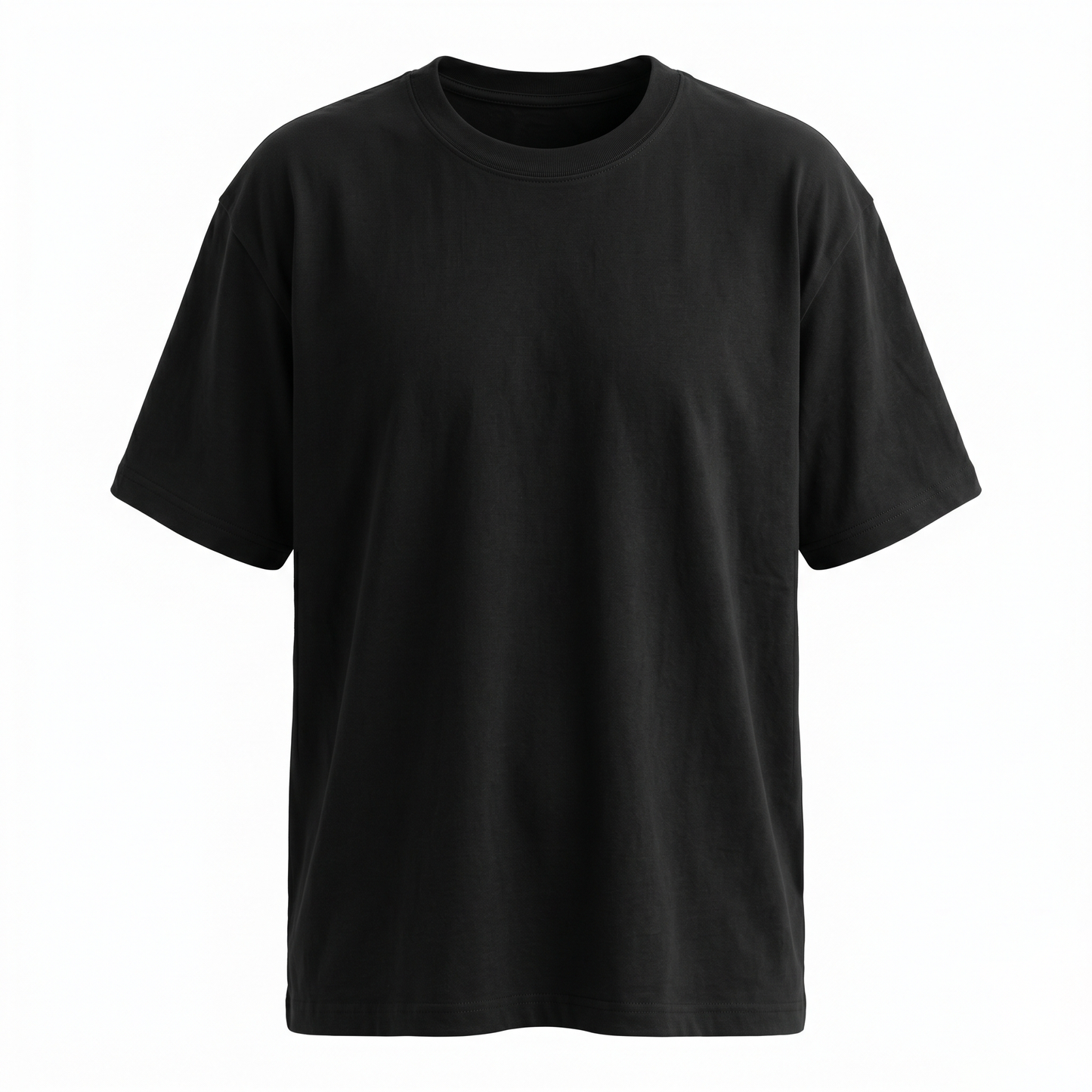 GRPHX Premium Heavyweight Oversized tee detail close-up – front