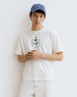 GRPHX Let Your Dreams Blossom oversized cotton t-shirt front view
