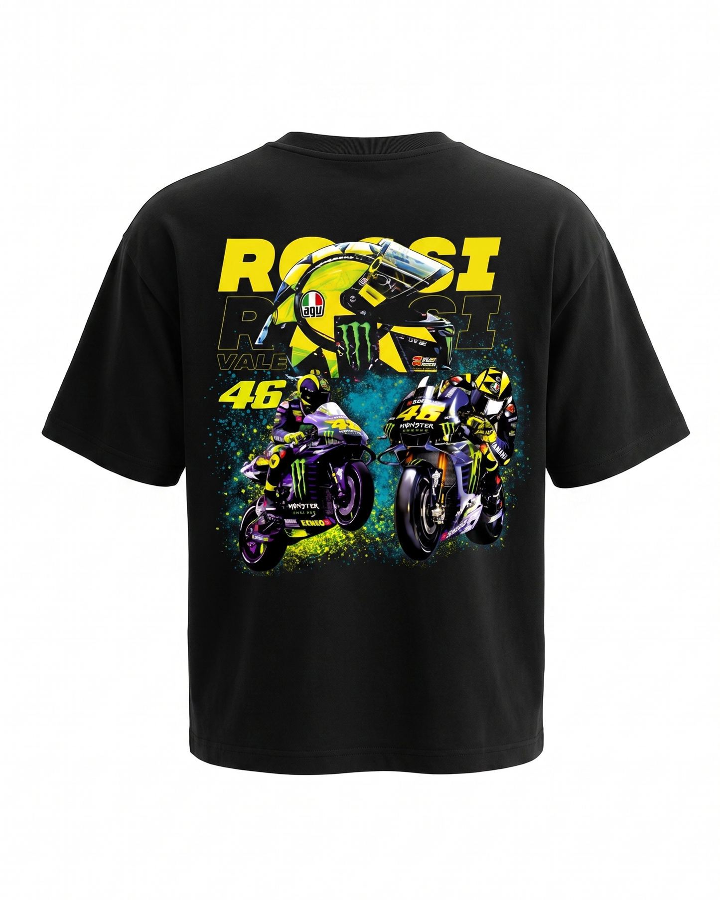 GRPHX VR46 MotoGP graphic tee – India streetwear back