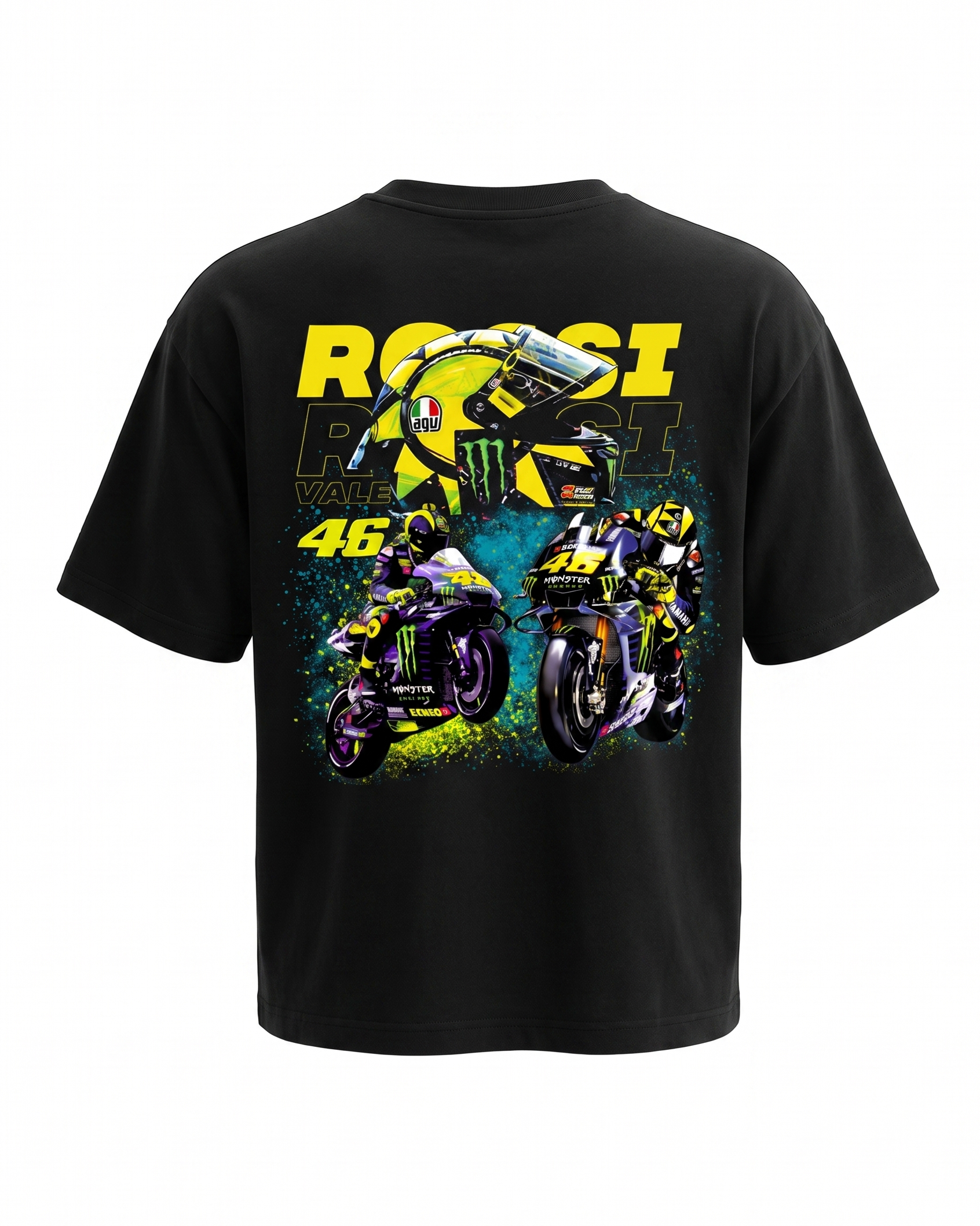 GRPHX VR46 MotoGP graphic tee – India streetwear back
