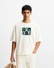 GRPHX 90s Kid graphic oversized t-shirt front view – retro streetwear