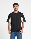 GRPHX Artisan Dual-Tone Premium Heavyweight Oversized T-Shirt front view