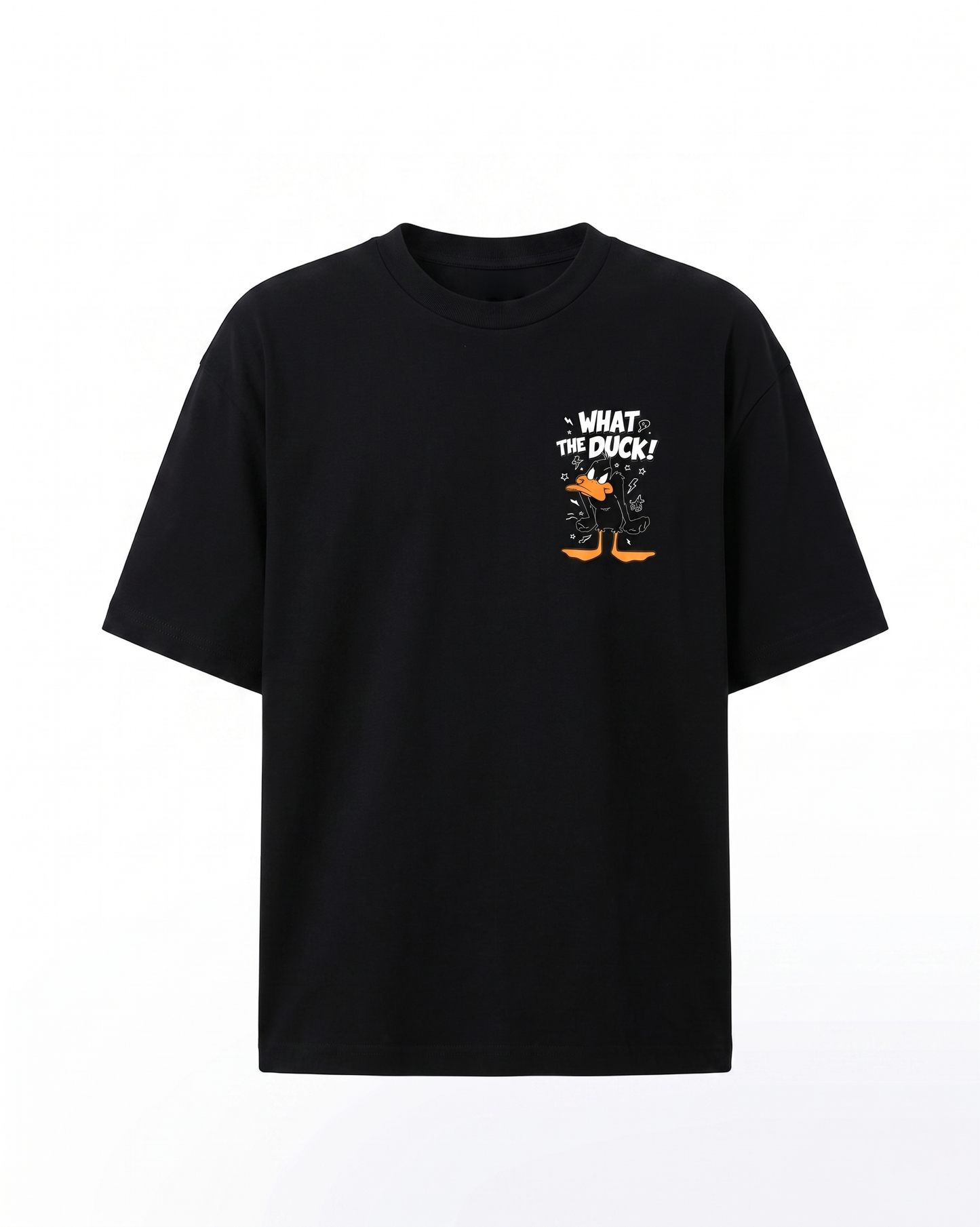GRPHX What The Duck funny graphic tee product front view