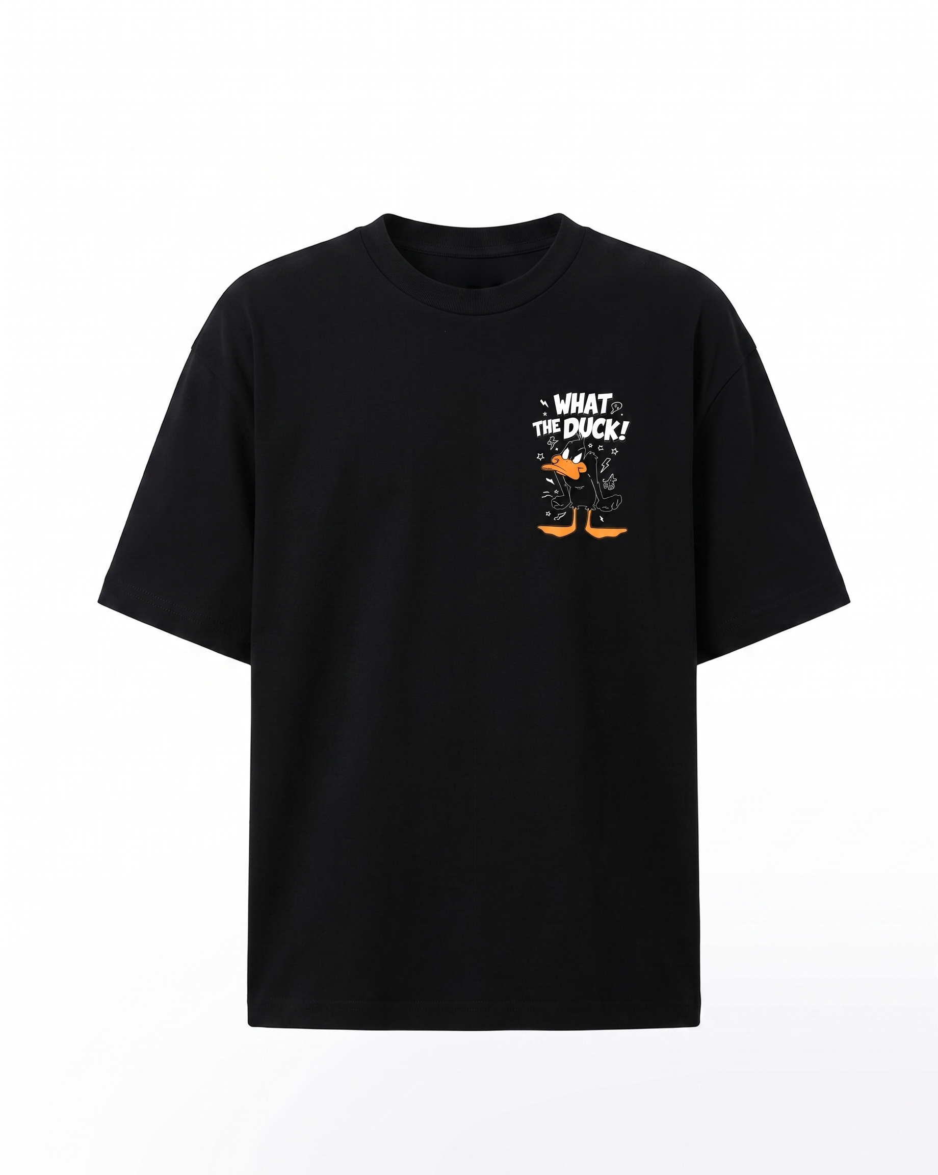 GRPHX What The Duck funny graphic tee product front view