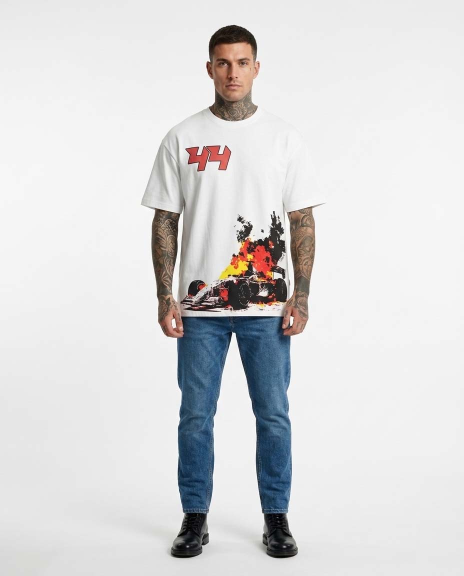 GRPHX F1 #44 Lewis Hamilton Formula 1 graphic t-shirt front view
