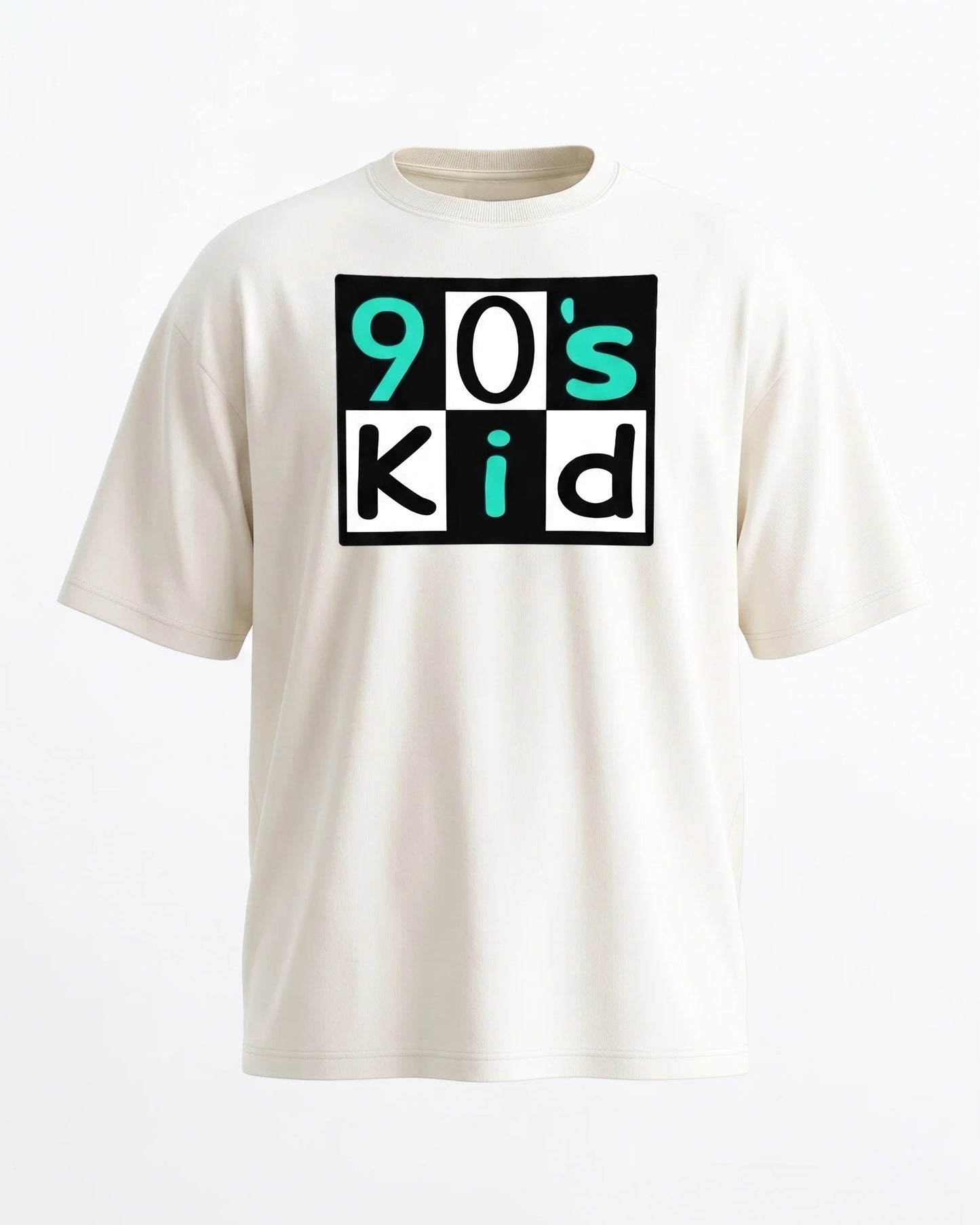 GRPHX 90's Kid tee product front view – nostalgia graphic print