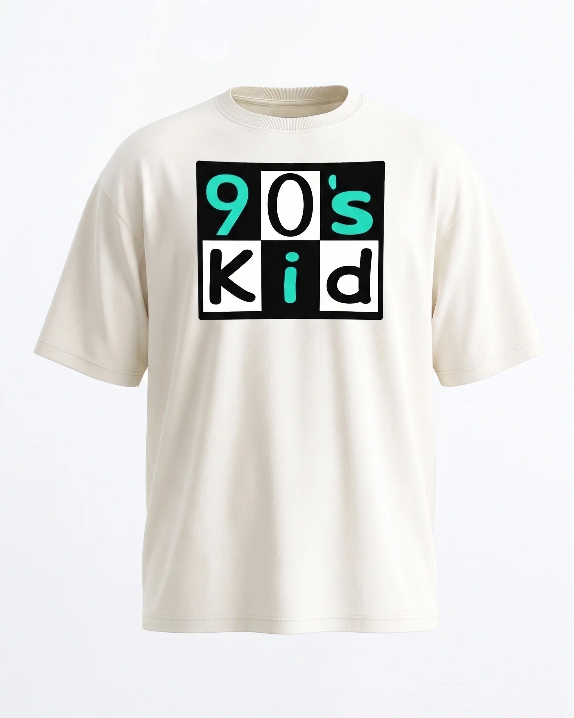 GRPHX 90's Kid tee product front view – nostalgia graphic print
