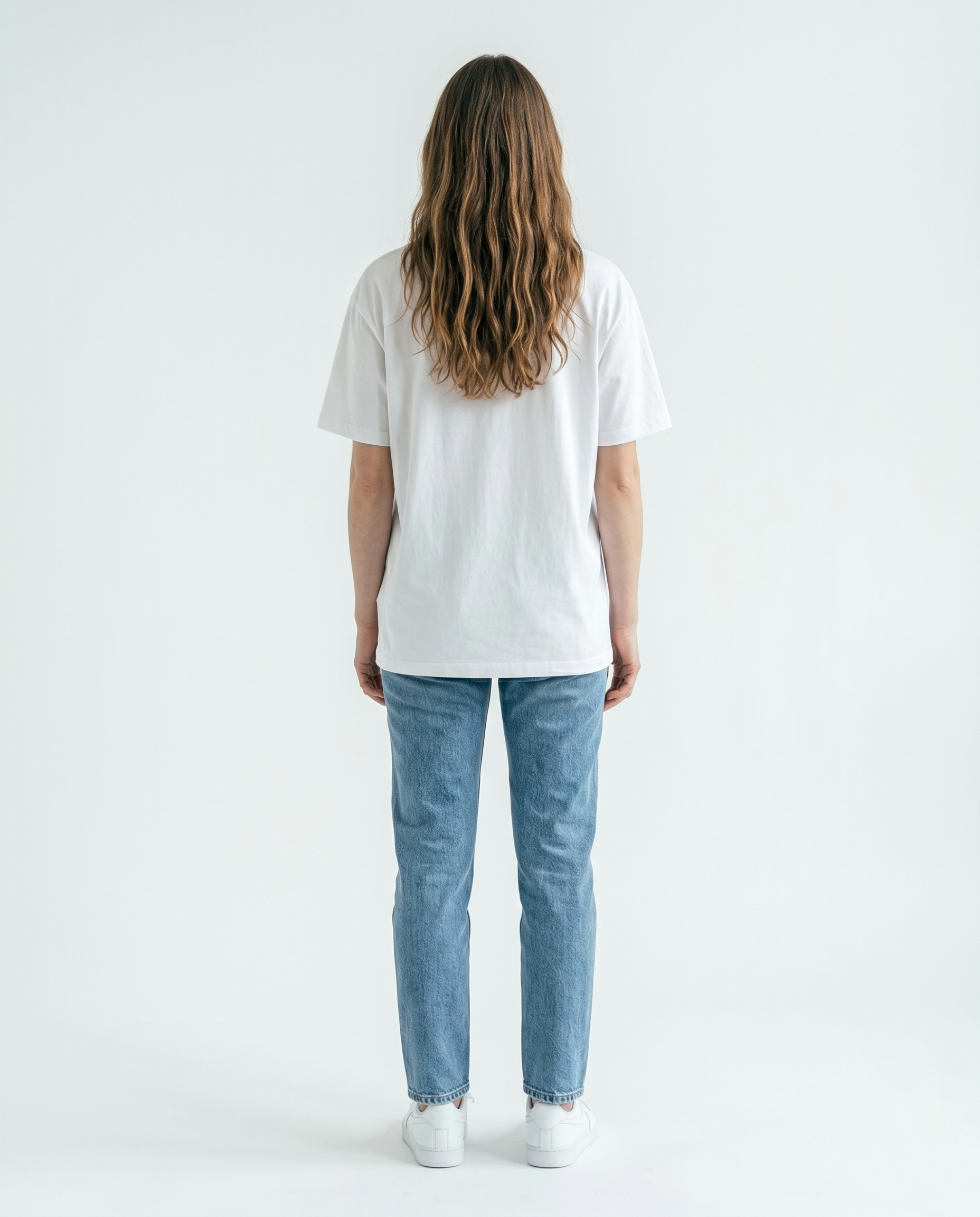 GRPHX Premium Heavyweight oversized tee back view – India streetwear