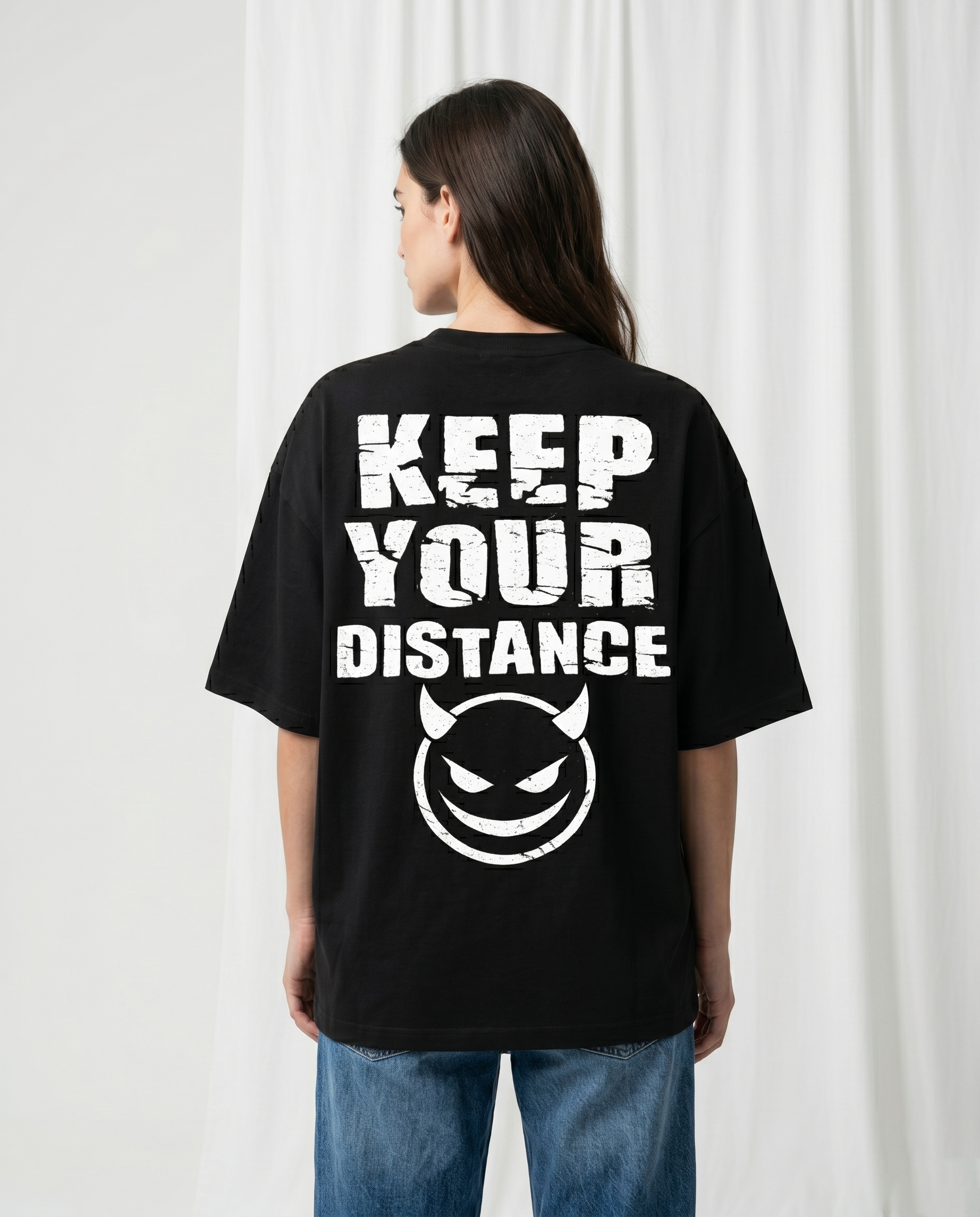 GRPHX The Outcast Heavyweight oversized tee India variant view