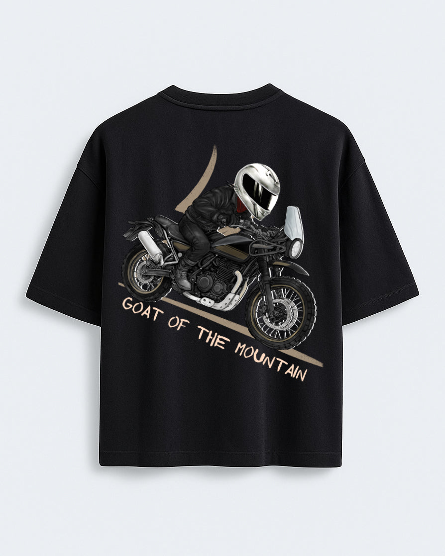 GRPHX GOAT of the Mountain tee –back flat lay